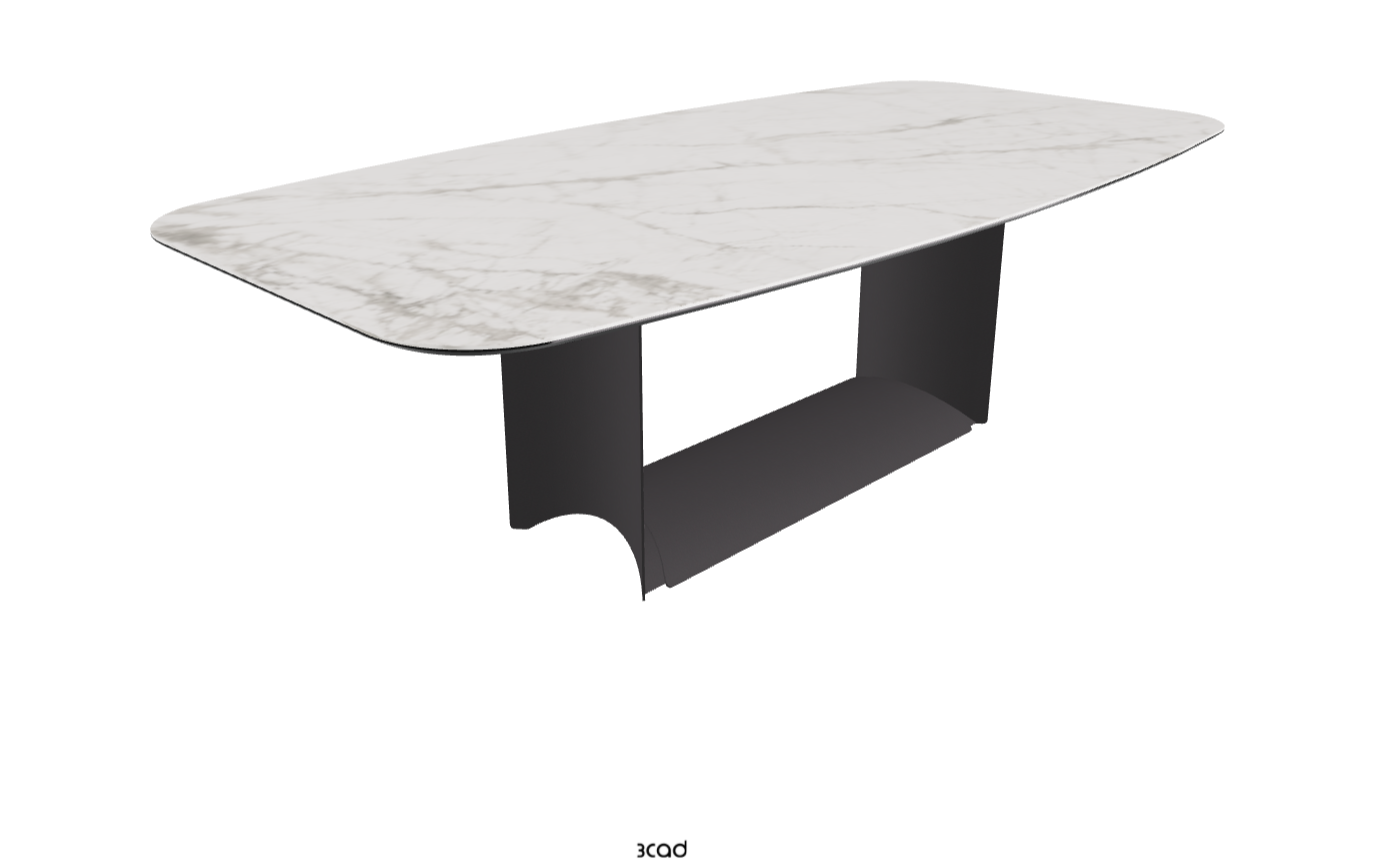 Cattelan Italia Dragon Keramik Barrel Shaped Dining Table 200 & 240