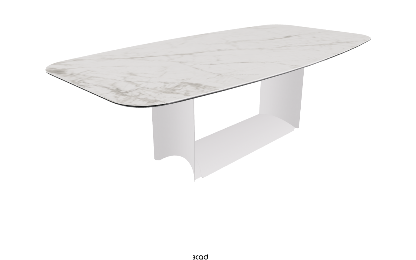 Cattelan Italia Dragon Keramik Barrel Shaped Dining Table 200 & 240