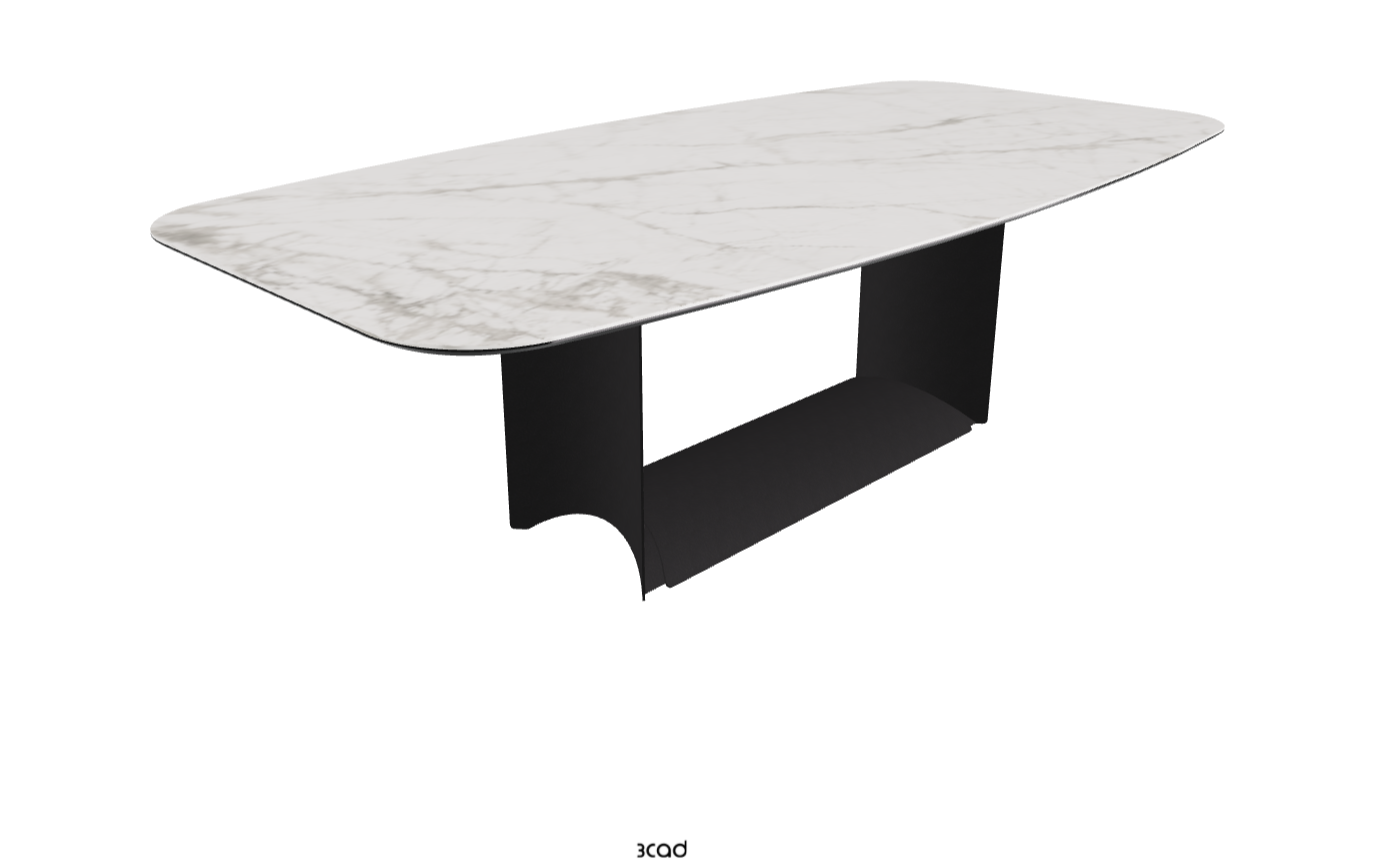 Cattelan Italia Dragon Keramik Barrel Shaped Dining Table 200 & 240