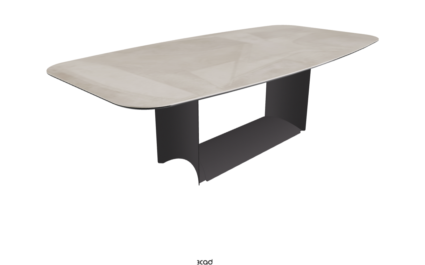 Cattelan Italia Dragon Keramik Barrel Shaped Dining Table 200 & 240