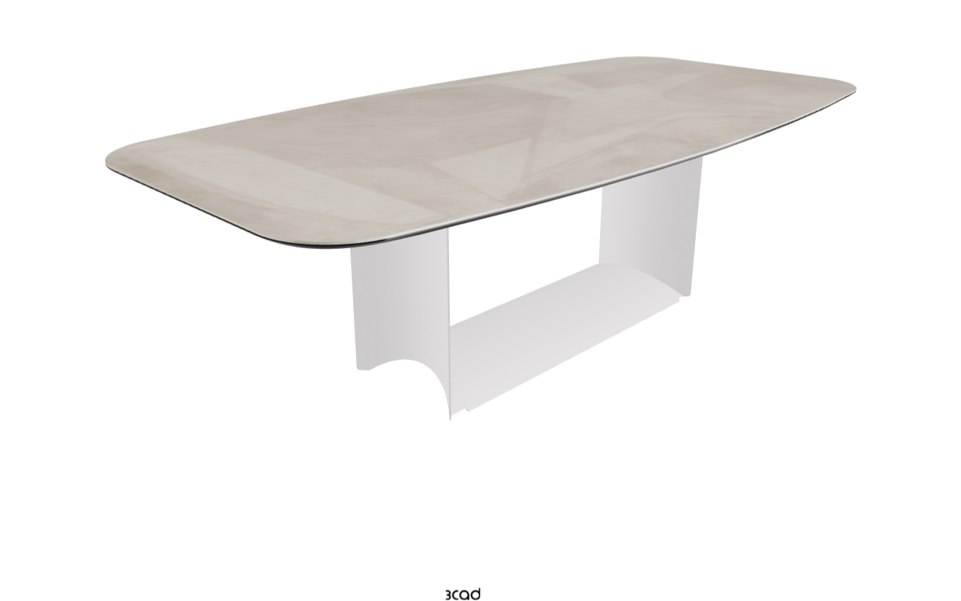 Cattelan Italia Dragon Keramik Barrel Shaped Dining Table 200 & 240