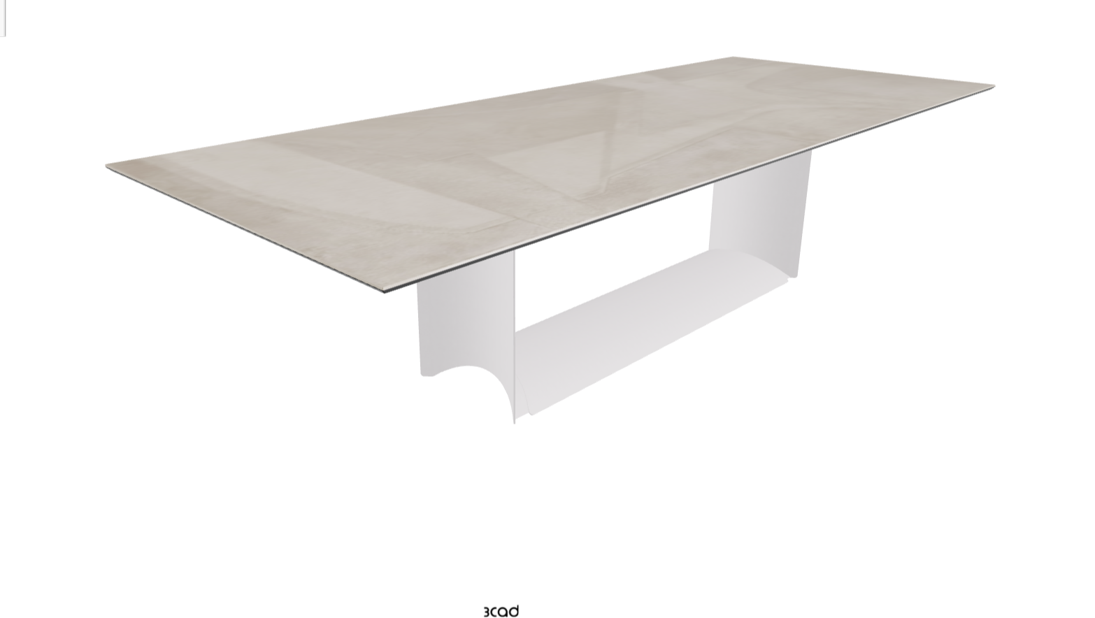 Cattelan Italia Dragon Keramik Rectangular & Biscuit Shaped Dining Table 220 & 300