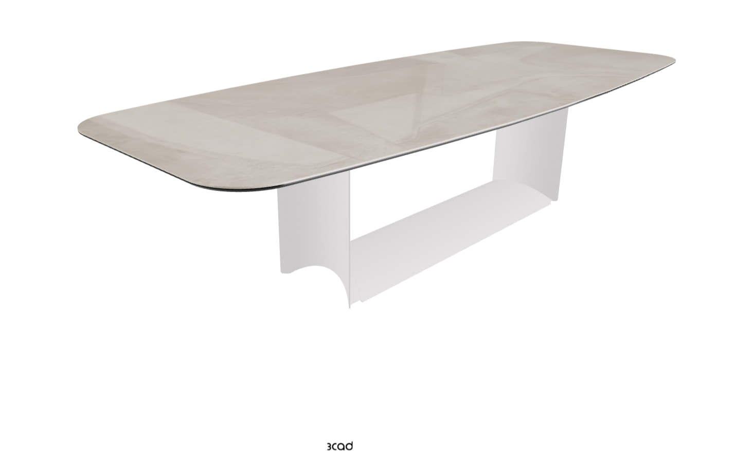 Cattelan Italia Dragon Keramik Barrel Shaped Dining Table 300 & 320