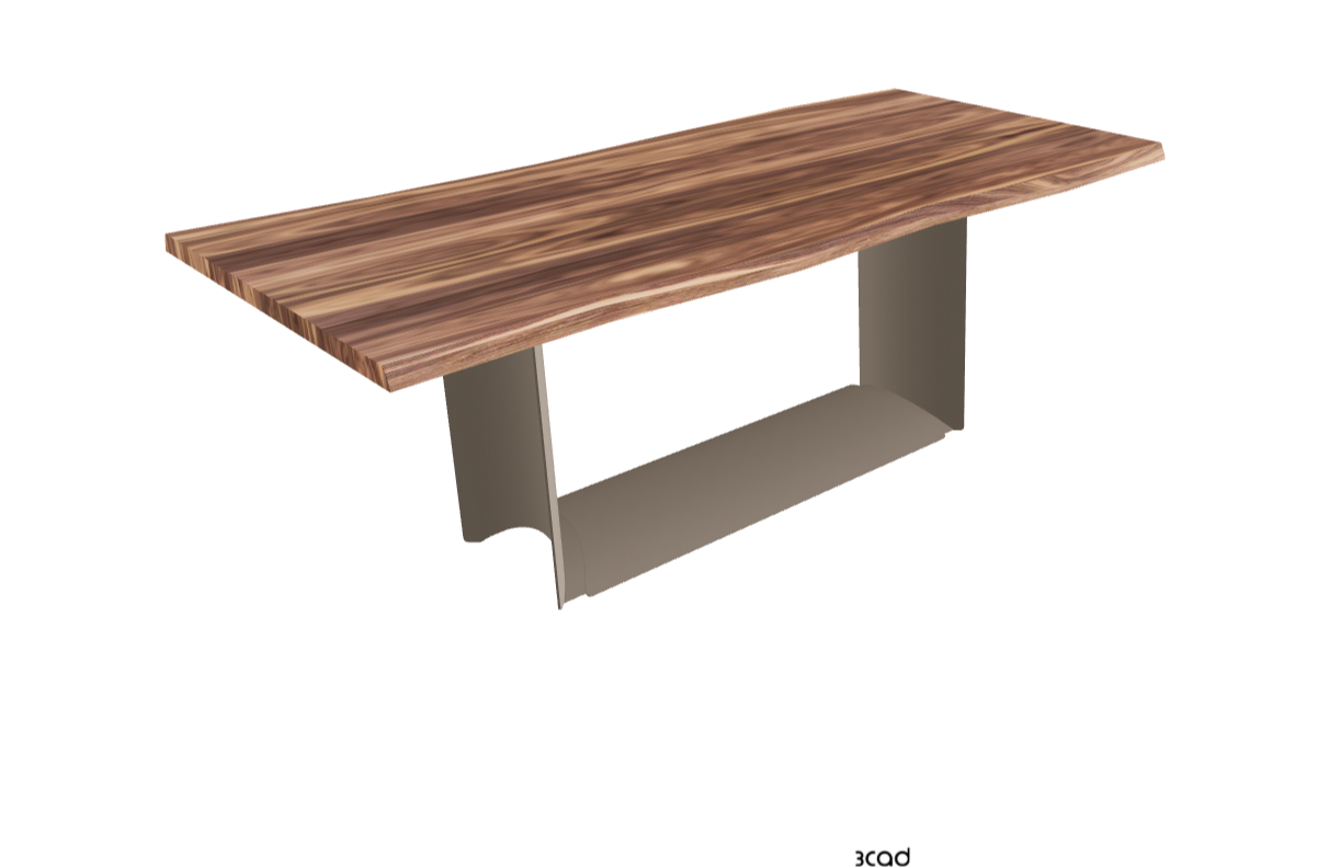 Cattelan Italia Dragon Wood Live Edged Dining Table