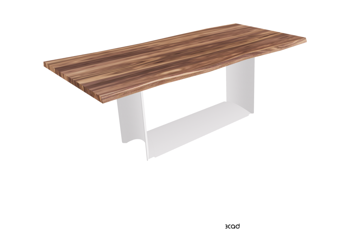 Cattelan Italia Dragon Wood Live Edged Dining Table