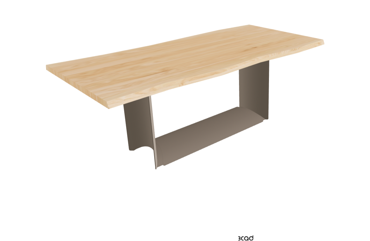 Cattelan Italia Dragon Wood Live Edged Dining Table