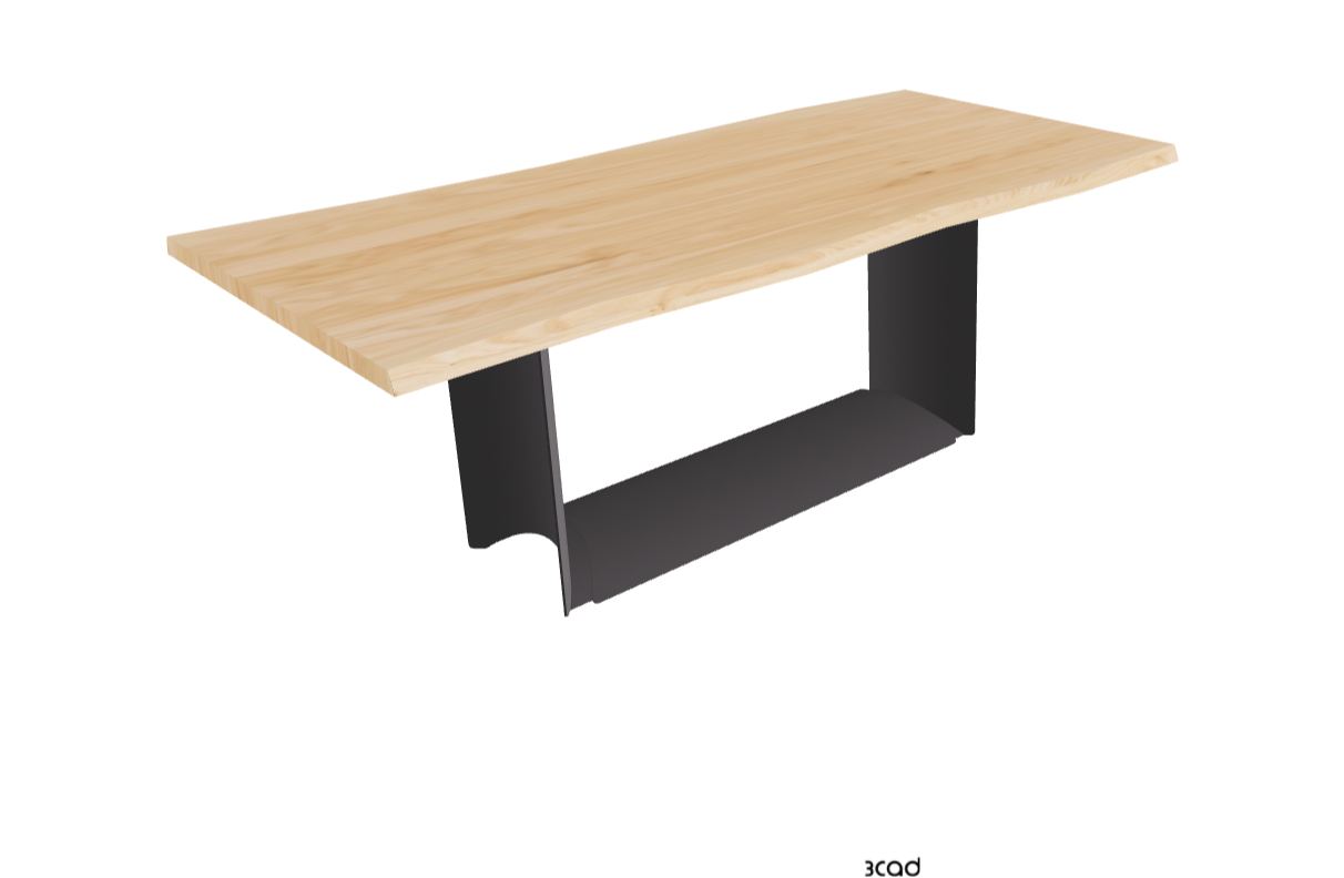 Cattelan Italia Dragon Wood Live Edged Dining Table