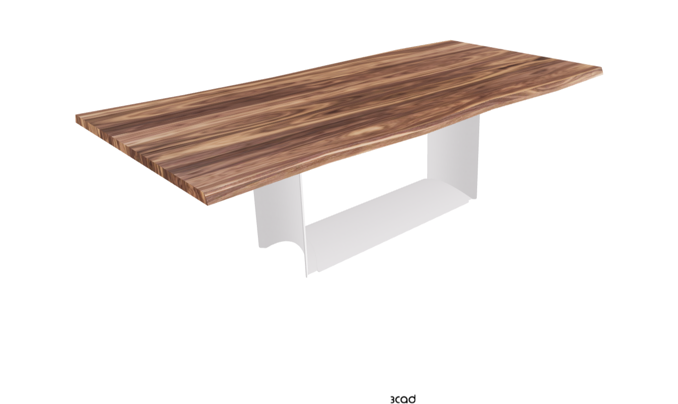 Cattelan Italia Dragon Wood Live Edged Dining Table
