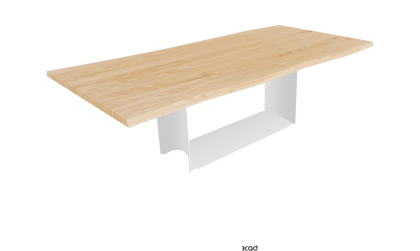 Cattelan Italia Dragon Wood Live Edged Dining Table