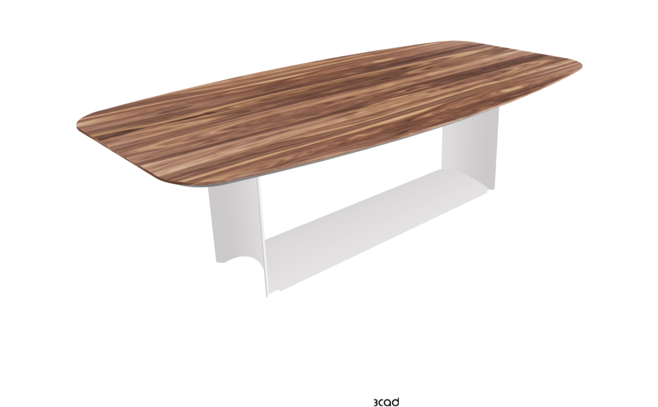 Cattelan Italia Dragon Wood Barrel-Shaped Dining Table