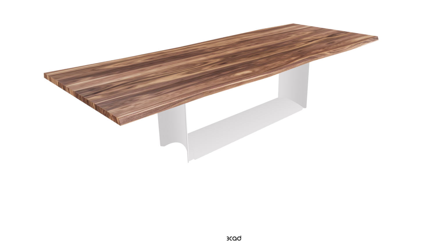 Cattelan Italia Dragon Wood Live Edged Dining Table