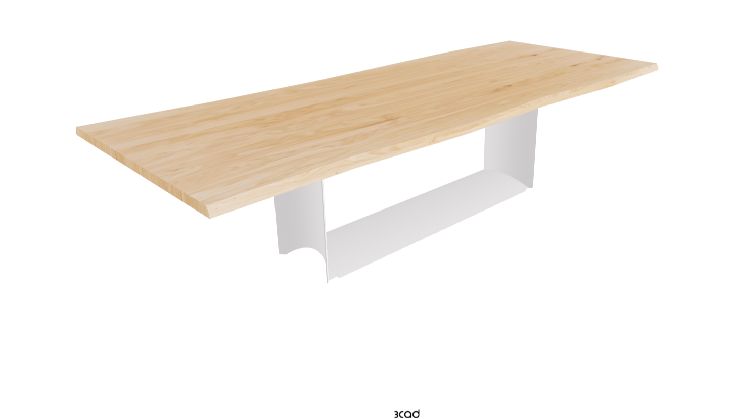 Cattelan Italia Dragon Wood Live Edged Dining Table
