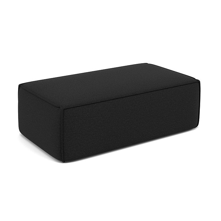 Manutti Touch Rectangular Pouf with 112 cm Width and 65 cm Depth