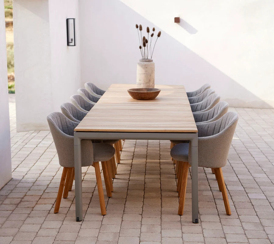 Cane-line Choice chair with Teak Legs