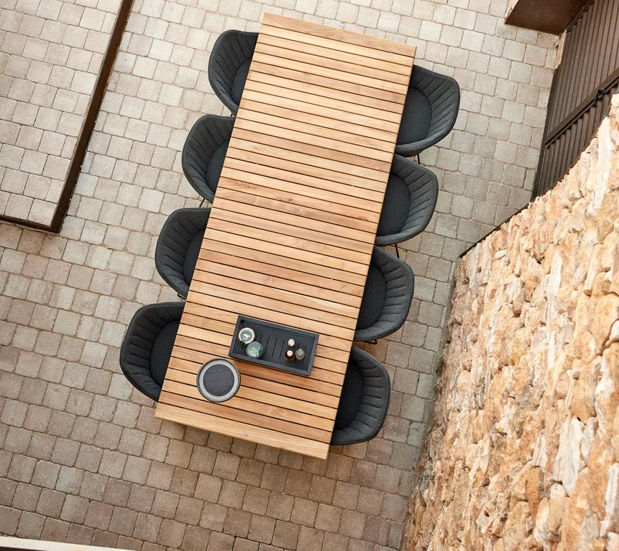 Cane-line Drop Dining Table with 120 cm extension