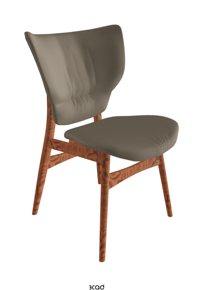 Dumbo Dining Chair_Canaletto Walnut Stained Ashwood_Glove Soft Leather_Platoon