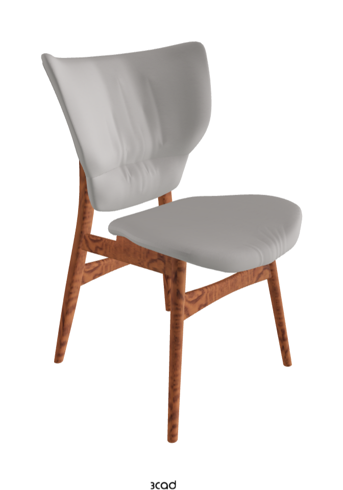 Dumbo Dining Chair_Canaletto Walnut Stained Ashwood_Soft Leather_Nardo