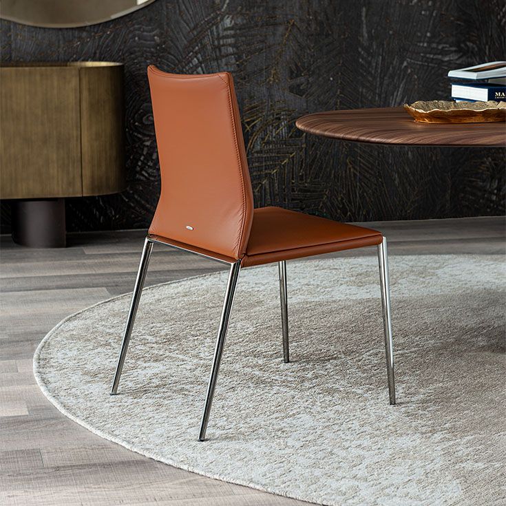 Cattelan Italia Eva Dining Chair – Soft Leather & Glove Soft Leather