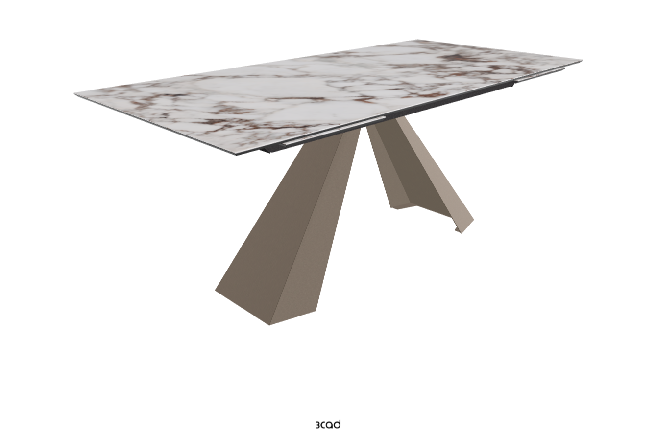 Cattelan Italia Eliot Keramik Drive Extendable Dining Table 182-258