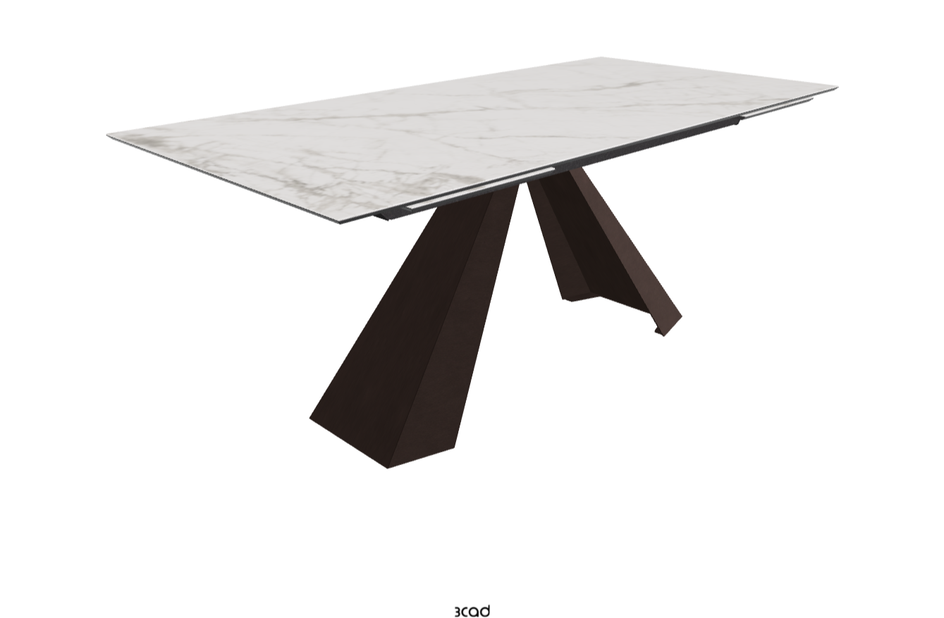 Cattelan Italia Eliot Keramik Drive Extendable Dining Table 182-258