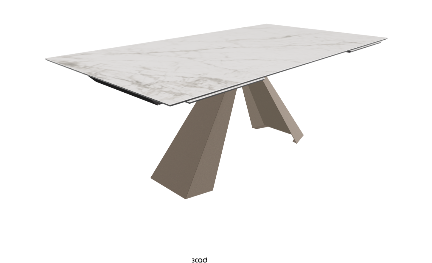 Cattelan Italia Eliot Keramik Drive Extendable Dining Table 200-294