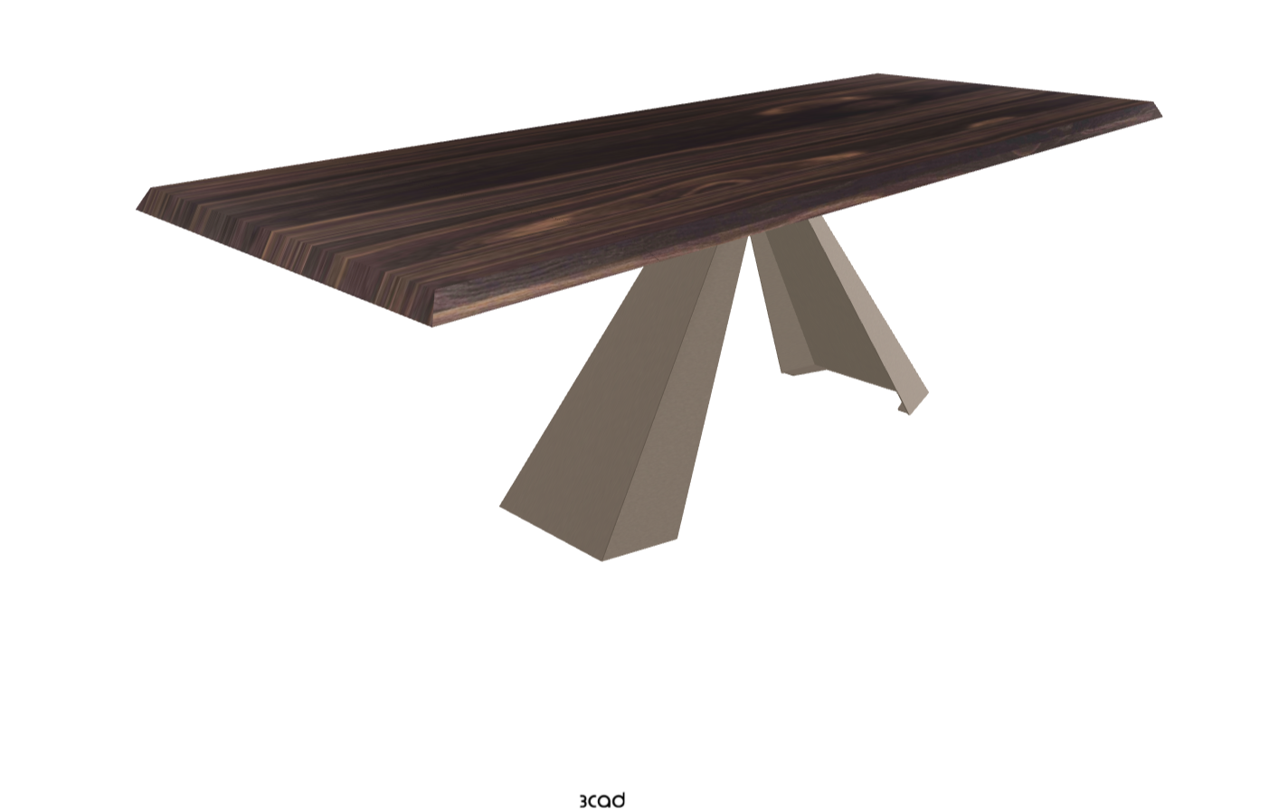 160-237×90×75h_Burned Oak_Titanium Embossed_Extended