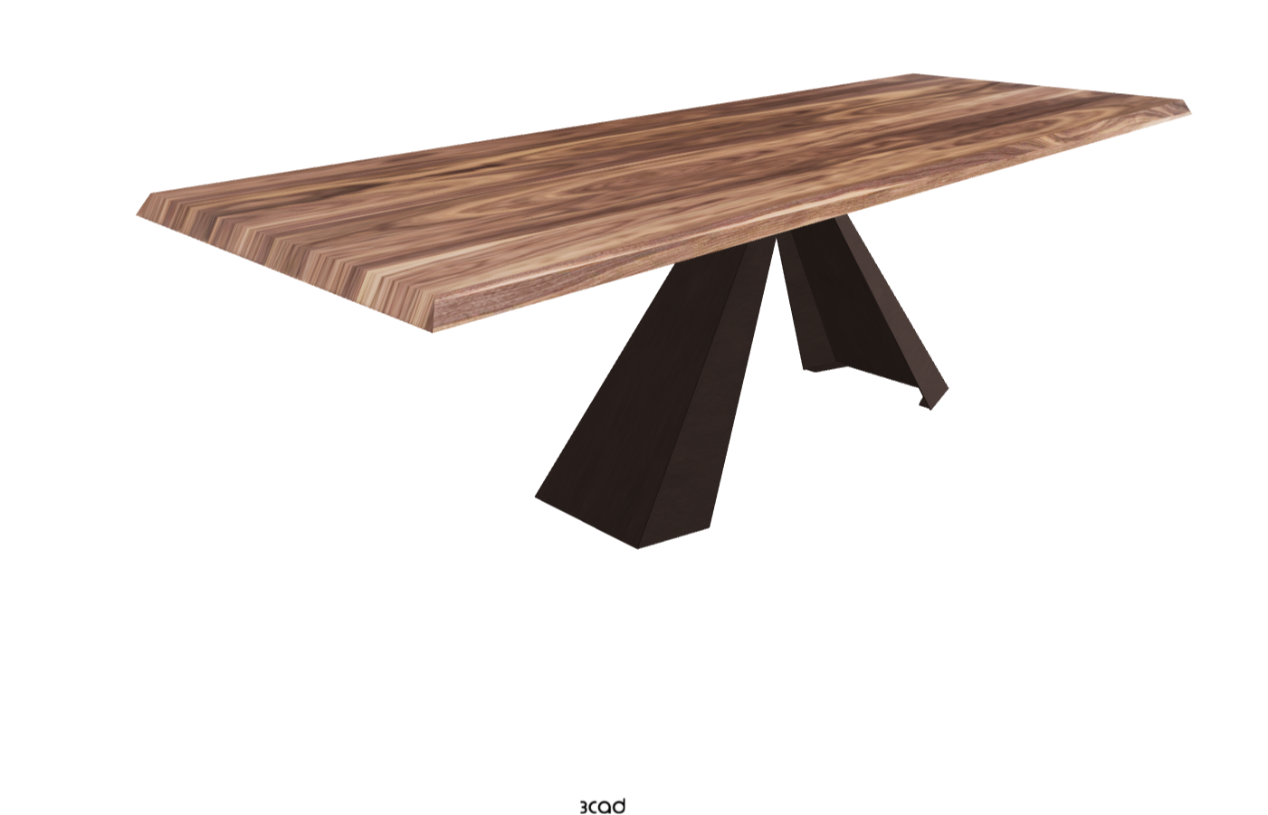 180-257×90×75h_Canaletto Walnut_Bronze Embossed_Extended