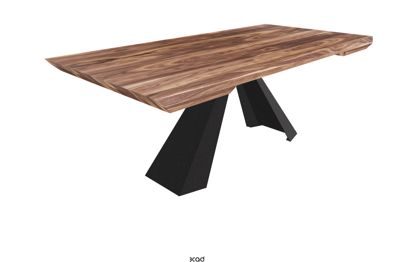 200-277×100×75h_Canaletto Walnut_Black Embossed_Closed