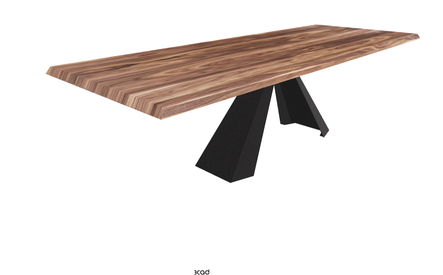 200-277×100×75h_Canaletto Walnut_Black Embossed_Extended
