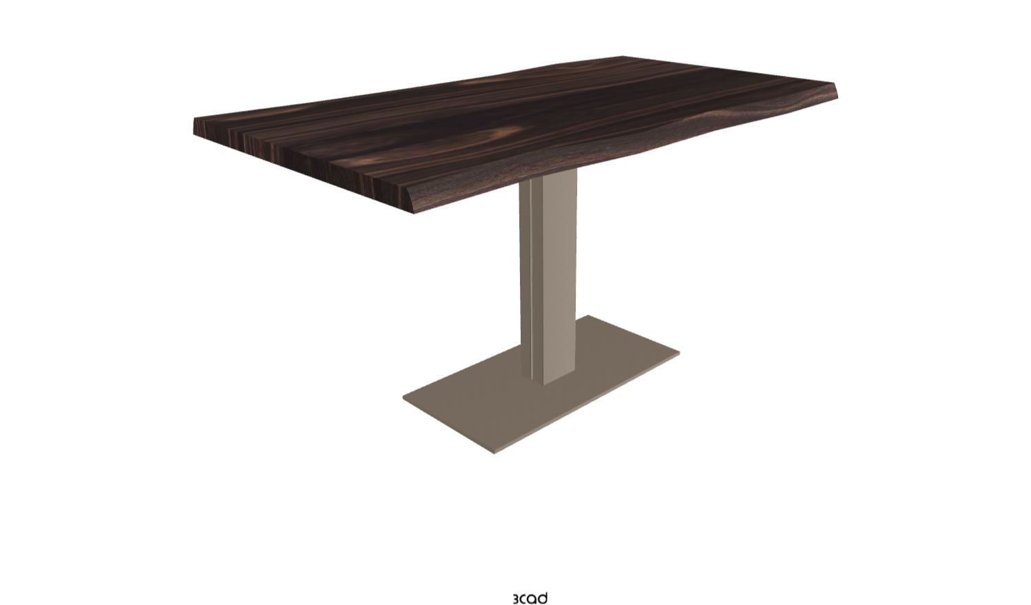 Cattelan Italia Elvis Wood Live Edged Dining Table
