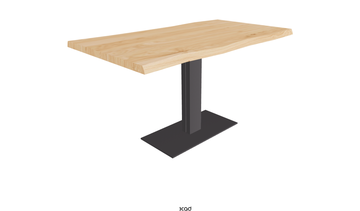 Cattelan Italia Elvis Wood Live Edged Dining Table