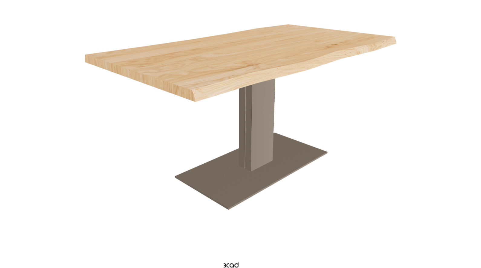 Cattelan Italia Elvis Wood Live Edged Dining Table