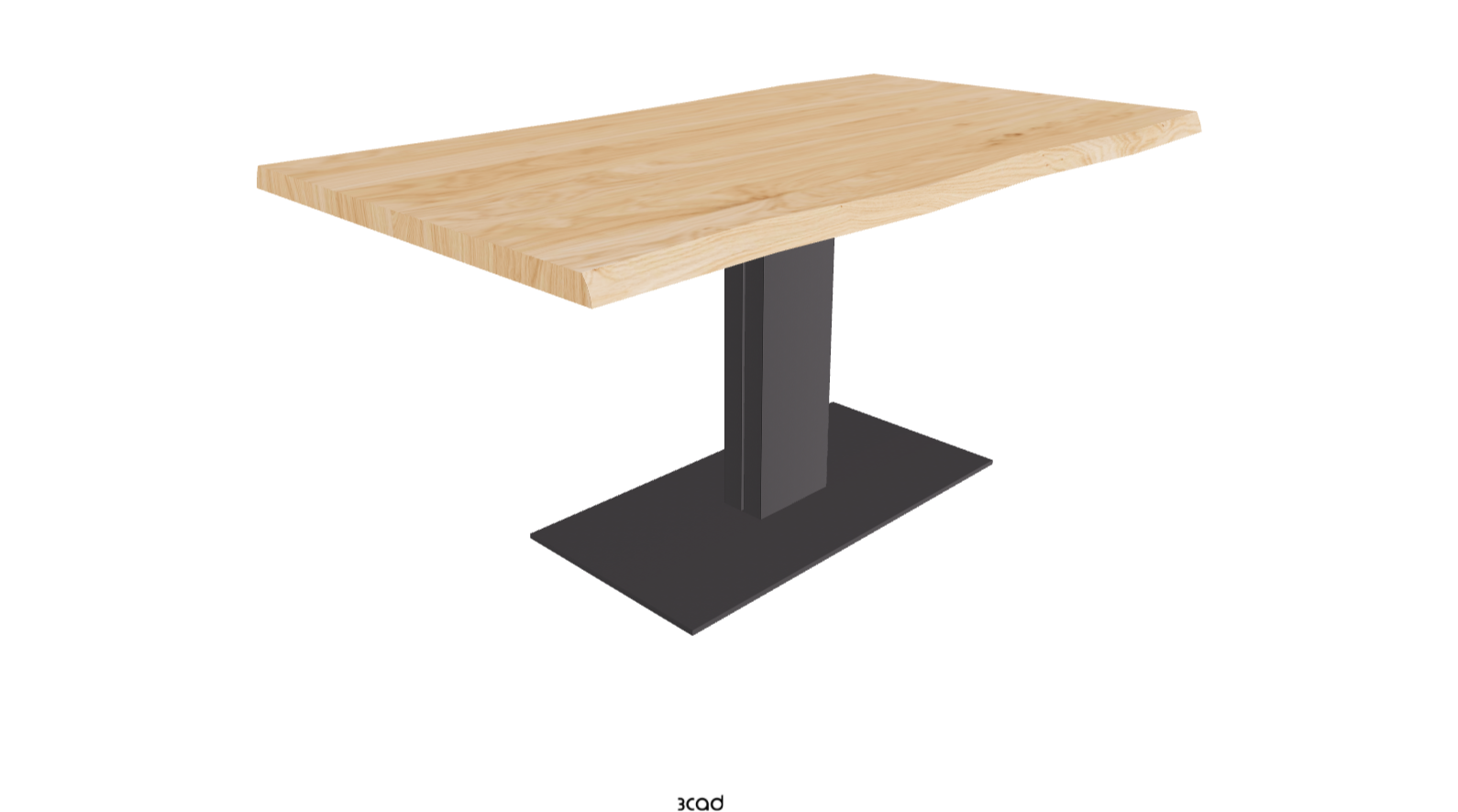 Cattelan Italia Elvis Wood Live Edged Dining Table