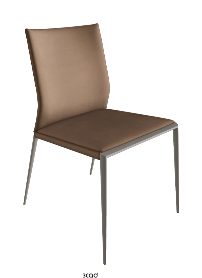 Eva Dining Chair_Titanium Embossed_Fabric_B925
