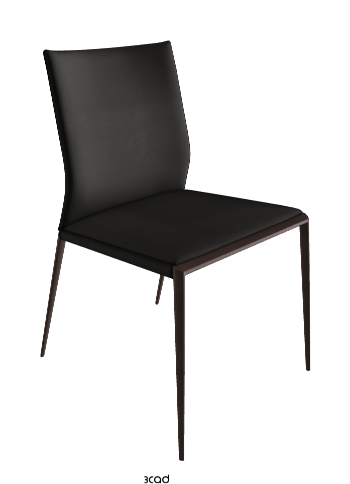 Eva Dining Chair_Bronze Embossed_Fabric_B932