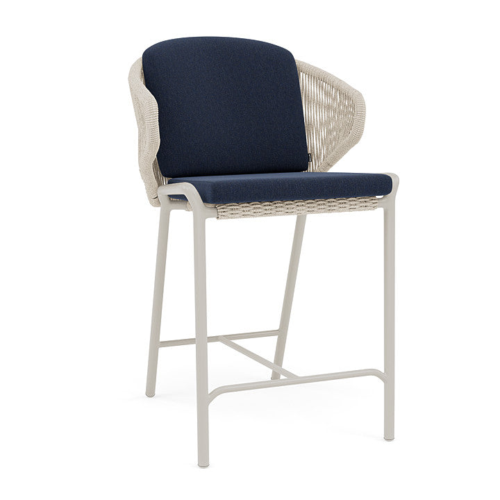 Manutti Radoc Counter Height Stool with Back