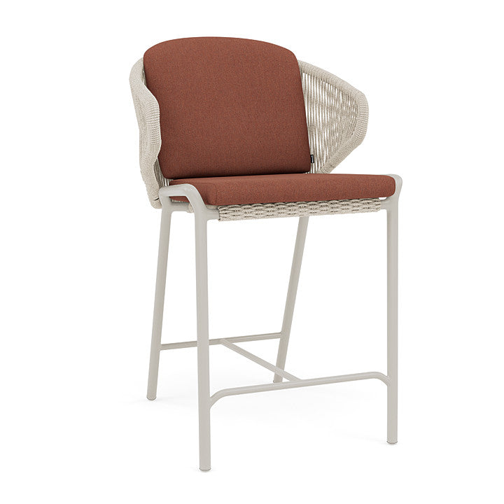 Manutti Radoc Counter Height Stool with Back