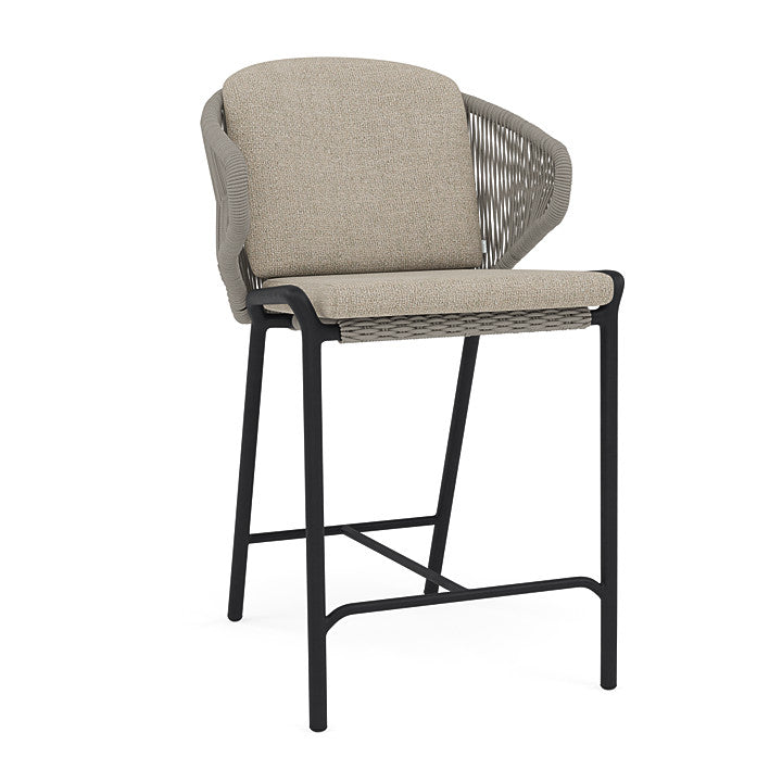 Manutti Radoc Counter Height Stool with Back