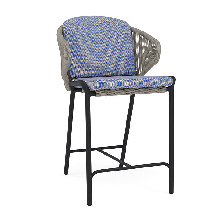 Manutti Radoc Counter Height Stool with Back