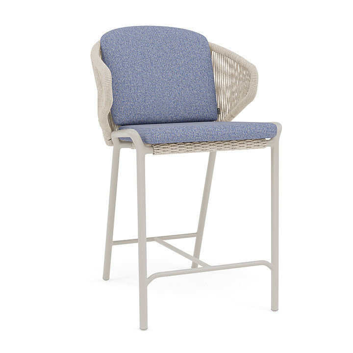 Manutti Radoc Counter Height Stool with Back