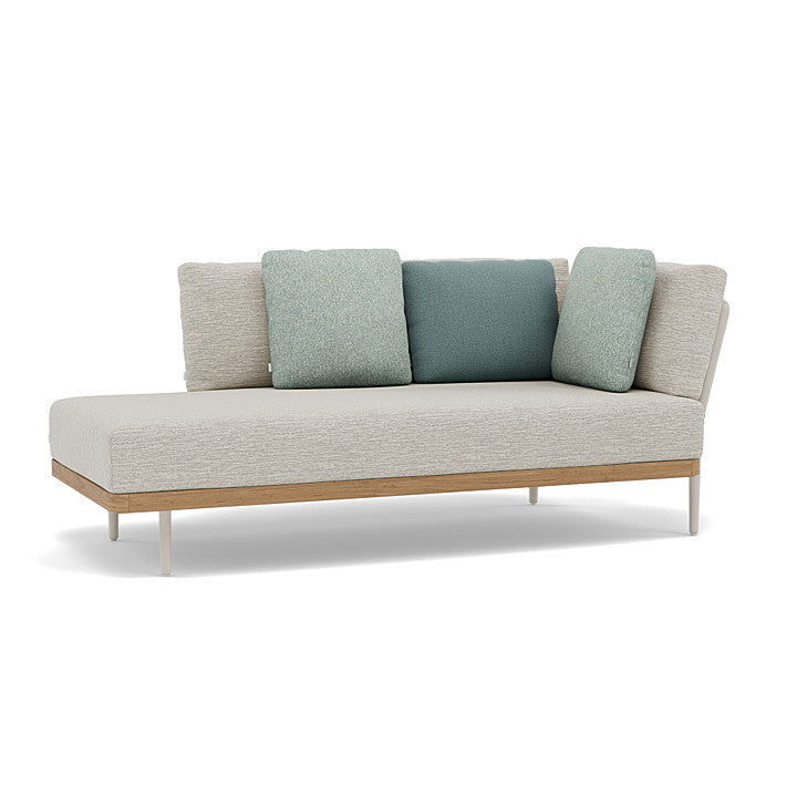 Manutti Flows Left Corner Double End Seat