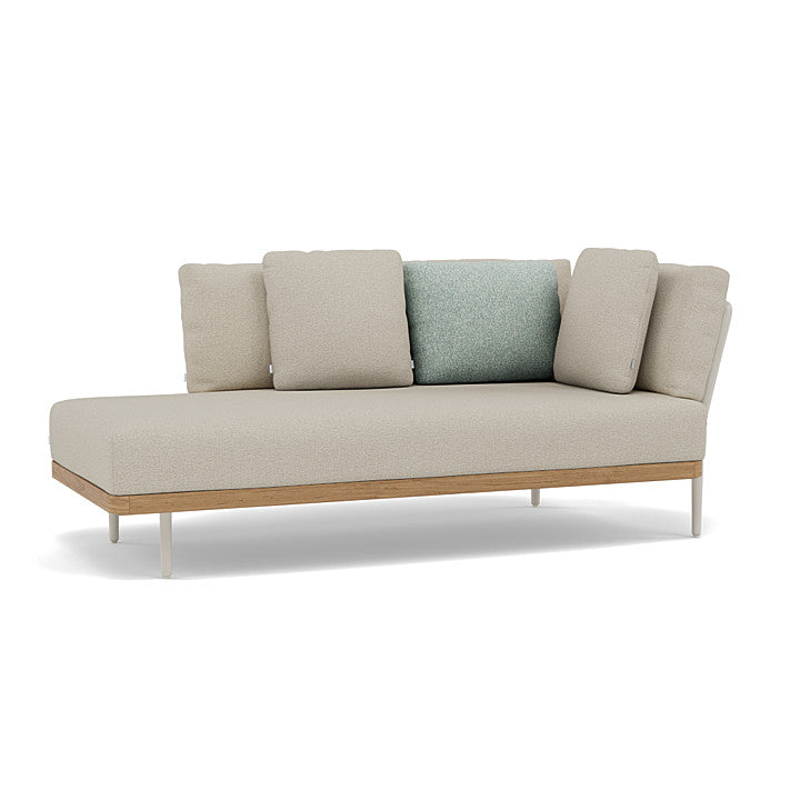 Manutti Flows Left Corner Double End Seat