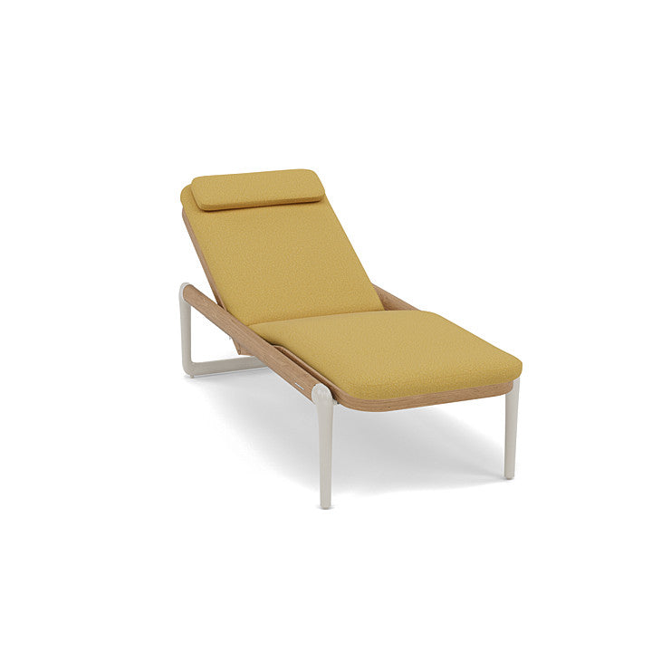 Manutti Flows Sun Lounger – Teak