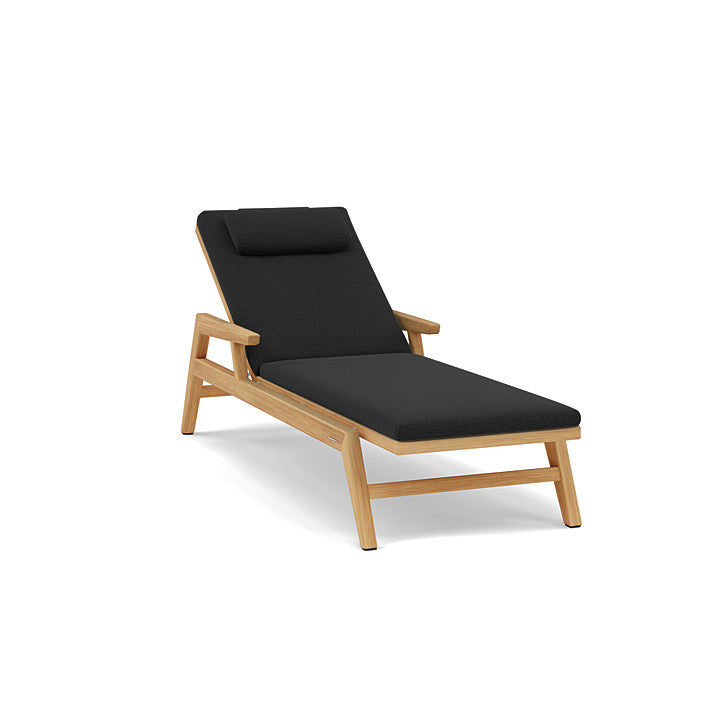 Manutti Sunrise Sun Lounger with armrest