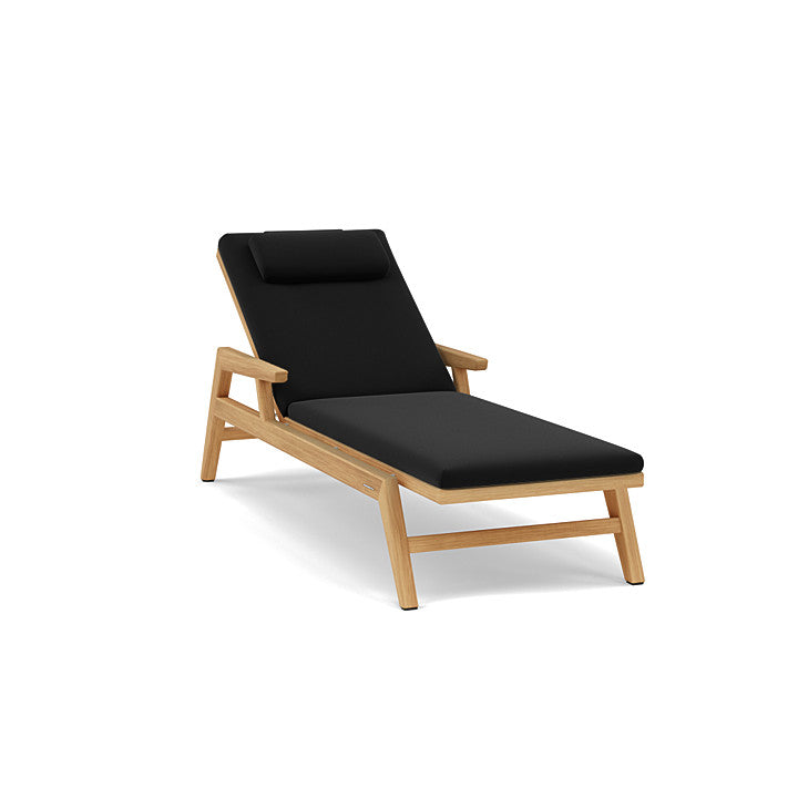 Manutti Sunrise Sun Lounger with armrest