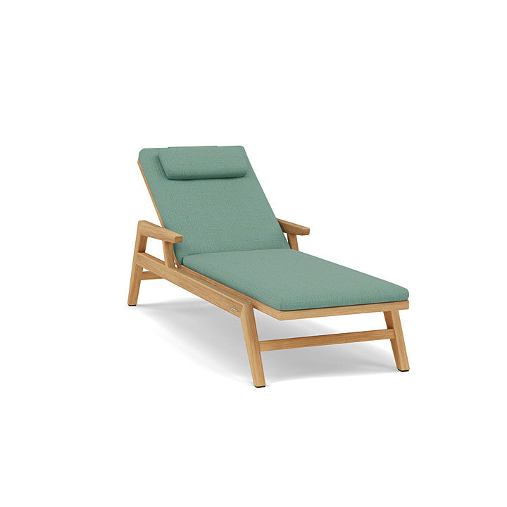 Manutti Sunrise Sun Lounger with armrest