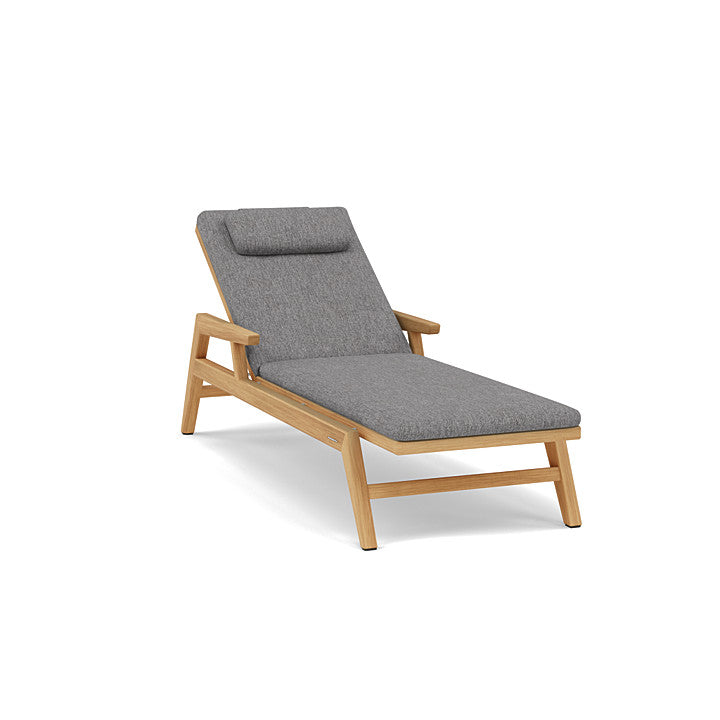 Manutti Sunrise Sun Lounger with armrest