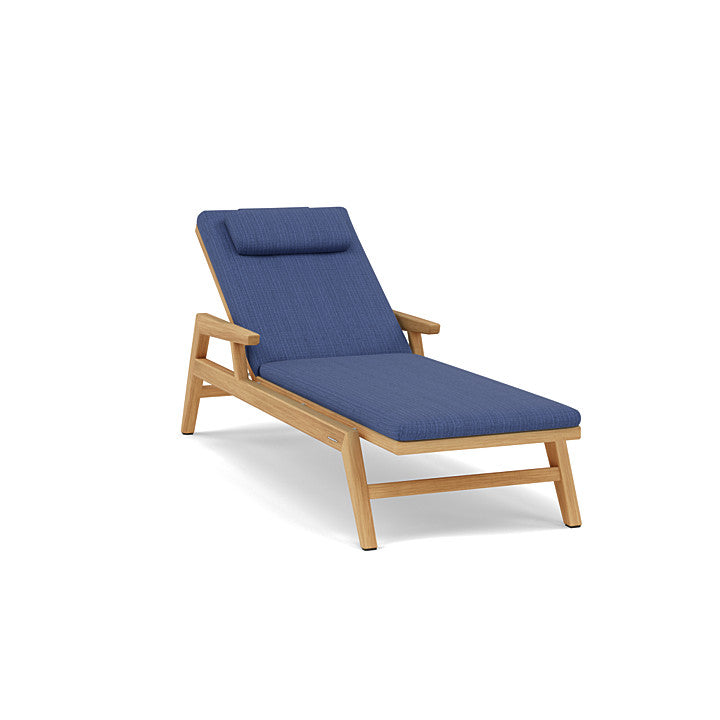 Manutti Sunrise Sun Lounger with armrest