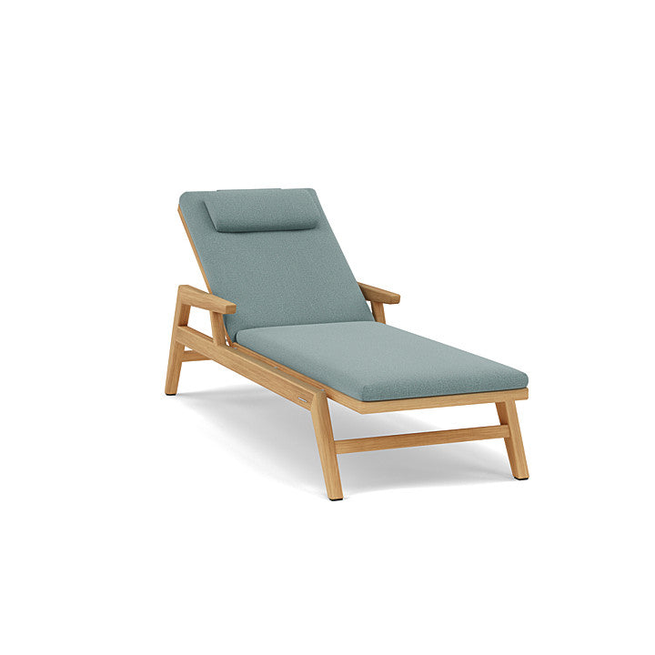 Manutti Sunrise Sun Lounger with armrest