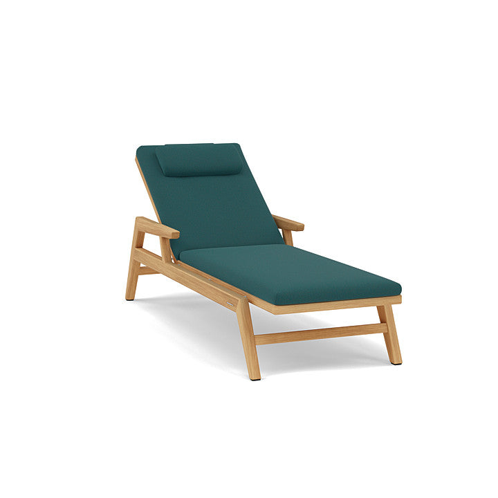 Manutti Sunrise Sun Lounger with armrest